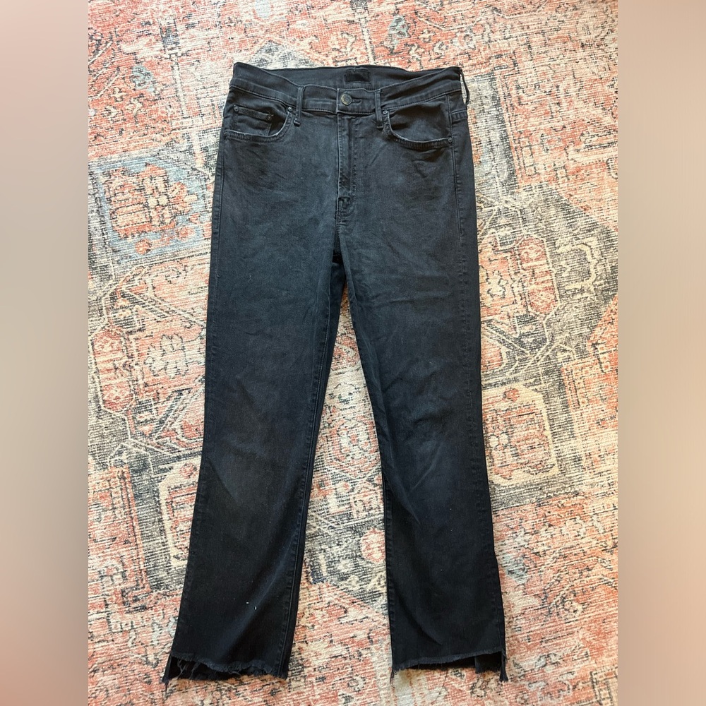 Mother Jeans - insider crop step